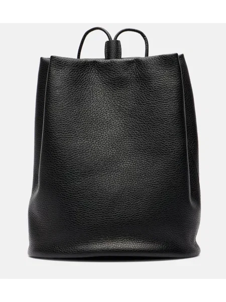 Rucsac The Row din piele negru