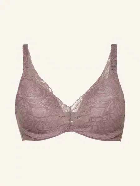 Triumph Podprsenka S Kosticemi Body Make-Up Illusion Lace šedá