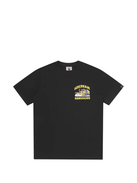 Tricou Icecream cu decolteu rotund negru