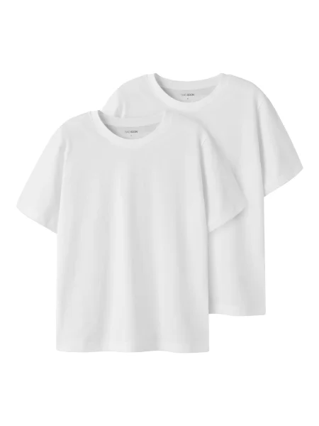 TWO SOON Tricou alb