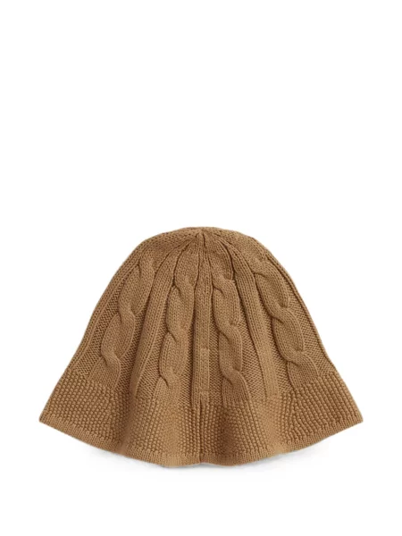 Koszulka polo dziecięca Polo Ralph Lauren brązowa