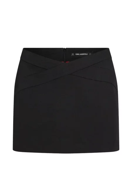 Mini fusta mini Karl Lagerfeld mini negru