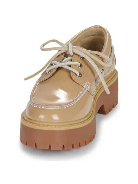 Pantofi Timberland streetstyle cu strasuri bej
