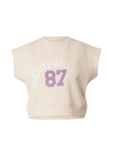 AÉROPOSTALE Mikina písková / světle / lenvandulová béžová