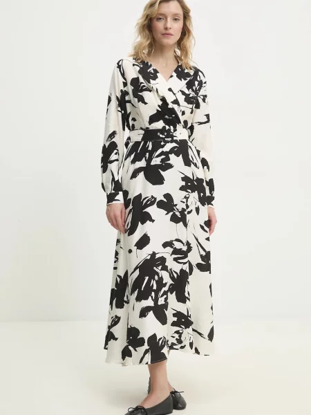 Answear Lab rochie maxi evazati negru