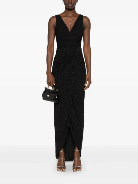 Rochie maxi Nissa de costum negru