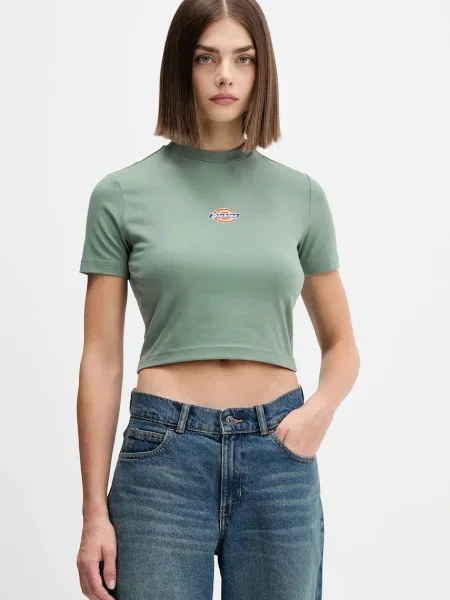 Тениска Dickies дамска зелено