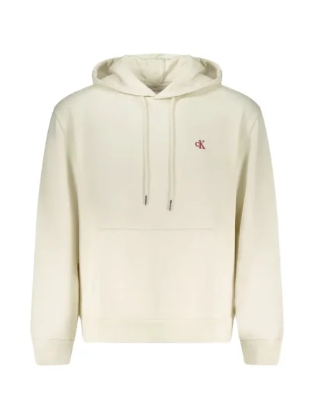 Hanorac cu glugă Calvin Klein cu broderie cu cordon