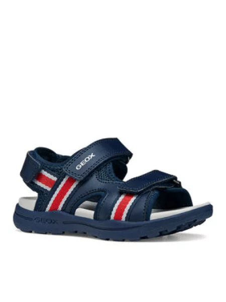 Geox Sandale J Vaniett Boy S Tamnoplava