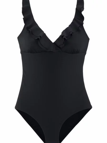 JETTE Costum de baie întreg negru