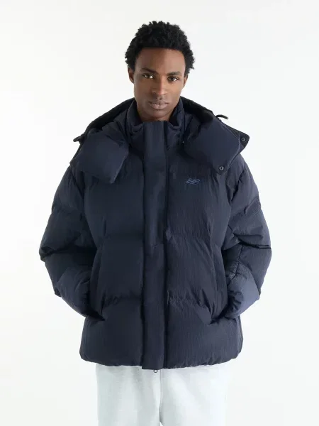 Пуховик New Balance Premium Puffer перероблений синій