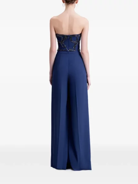 Pantaloni Gemy Maalouf albastru