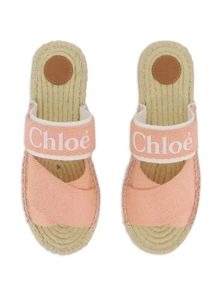 Dětské sandály Chloé růžové