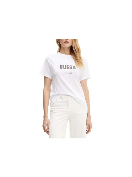 GUESS Tricou alb