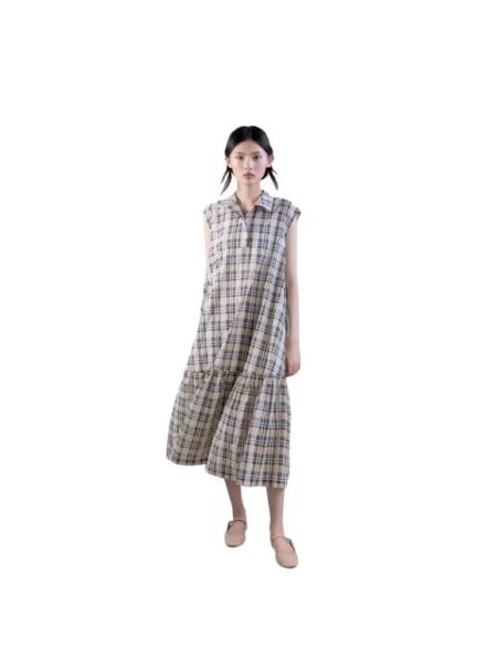 Sukienka Psophia beżowa