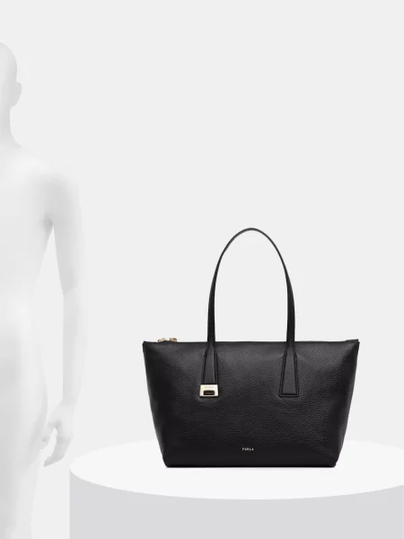 Кожаная сумка шоппер Furla