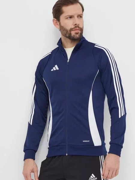 Суитчър Adidas Performance с апликация тъмносиньо