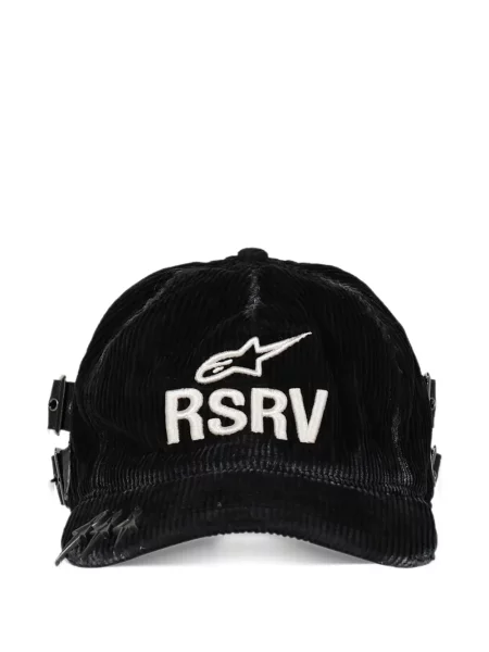 Kordbársony viseltes hatású baseball sapka Alpinestars fekete