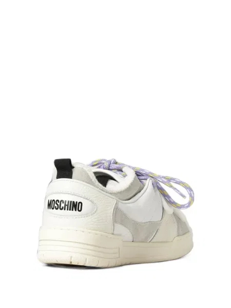 Sneakerși Moschino alb