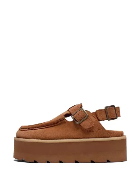 Sandalai Clarks Originals su sagtimis ruda