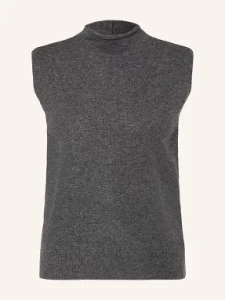 Pletený pletený top Mm By Max Mara šedý