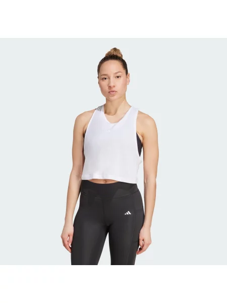 Koszulka Yoga Essentials Cropped biała