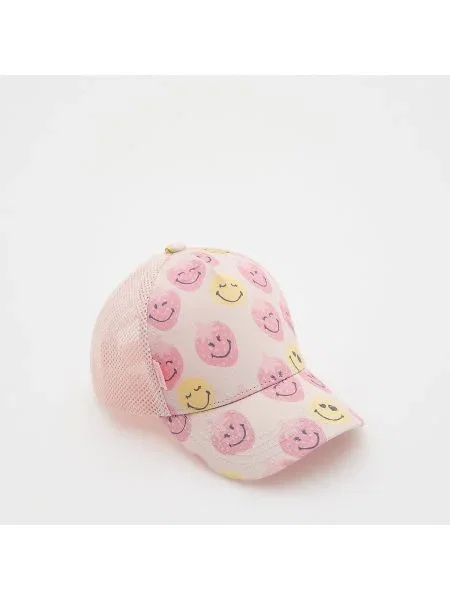 Reserved SmileyWorld® baseballsapka pasztellpink