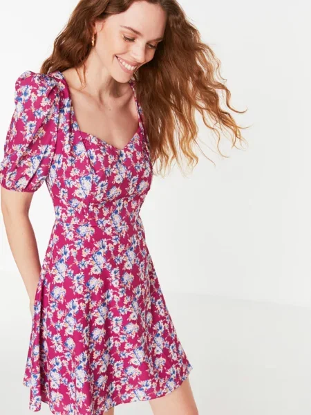 Rochie mini Trendyol gri