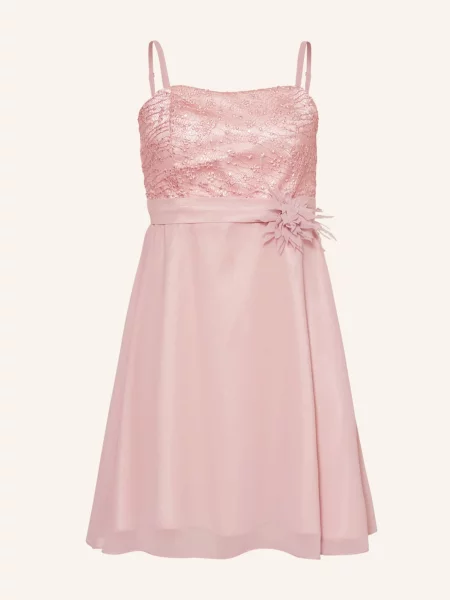 G.O.L. Finest Collection Koktejlové Šaty Se Štólou mauve