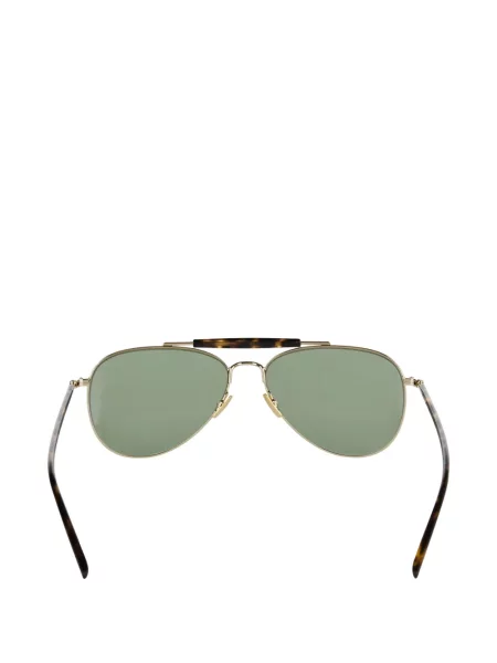 Ochelari de soare aviator Saint Laurent Eyewear maro