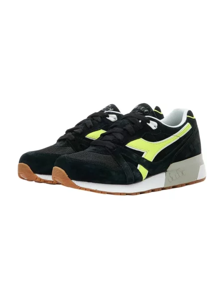 Sneakersy Diadora skórzane czarne