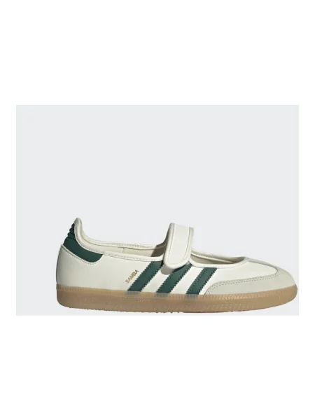 Sneakers adidas Samba Jane W Off White/ Collegiate Green/ Gold Metallic EUR 38 białe