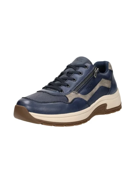 Sneakersy Rieker niebieskie