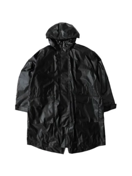 Geacă parka Our Legacy cu glugă negru