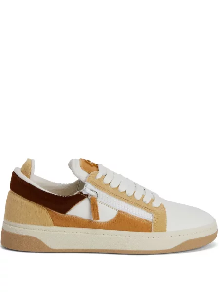 Sneakerși Giuseppe Zanotti din piele alb