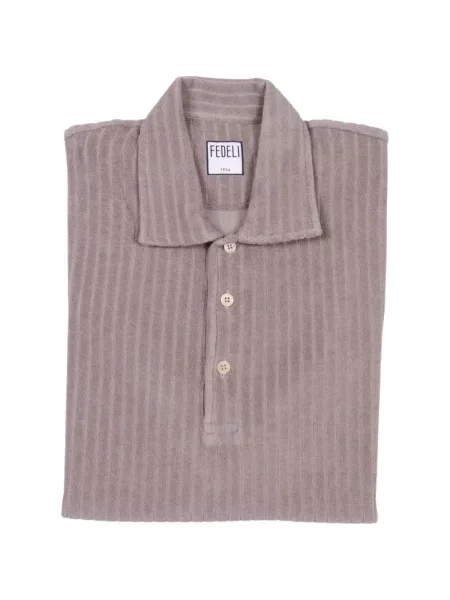 Tricou polo Fedeli tricotate