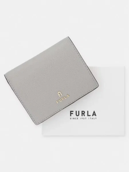 Furla Pénztárca női bőr szürke