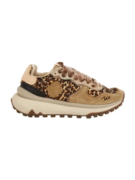 Sneakersy Satorisan skórzane beżowe