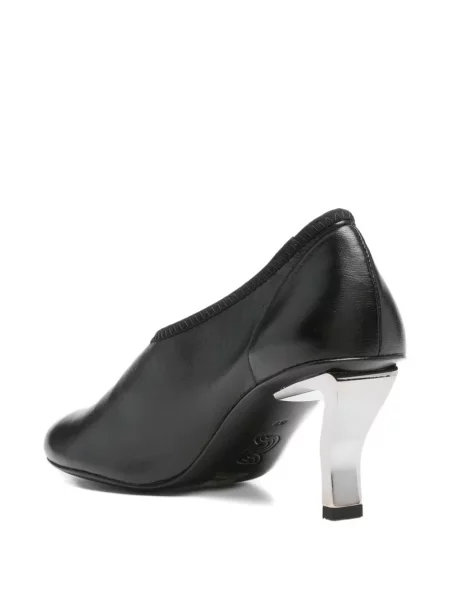 Pantofi cu toc Nicole Saldaña din piele negru