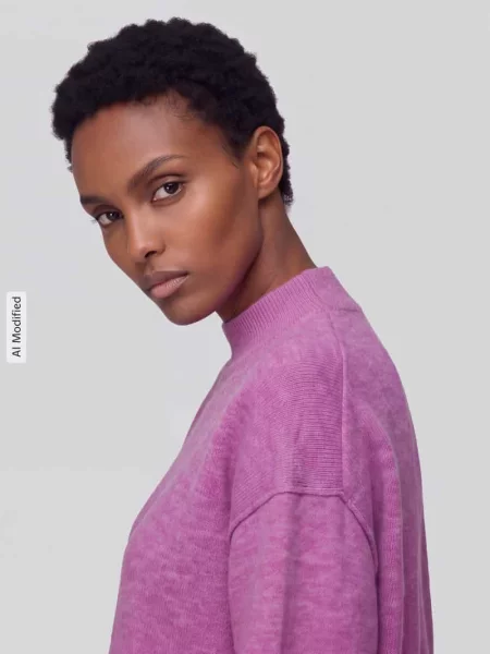Sweter półgolf o kroju regular fit z mieszanki żywej wełny Marc O'polo Denim
