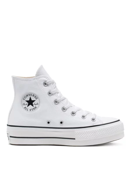 Високи кецове Converse Chuck Taylor All Star Lift дамски бяло