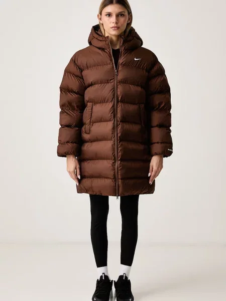 Nike Sportswear капитонирано яке дамско CLSSC кафяво