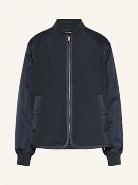 Opus Prošívaná Bunda Harpar tmavě modrá