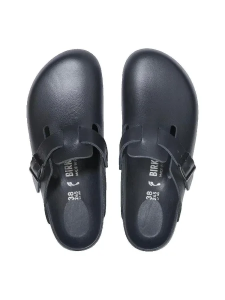 Papuci tip mules Birkenstock negru