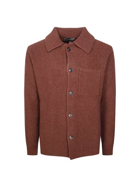 Sweter Filippo De Laurentiis brązowy