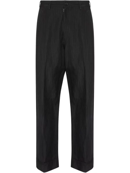 Pantaloni Maison Margiela cu dungi negru
