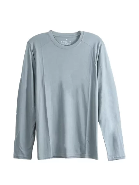 Lung tricou Free Fly albastru