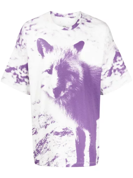 Tricou Oamc cu imagine violet