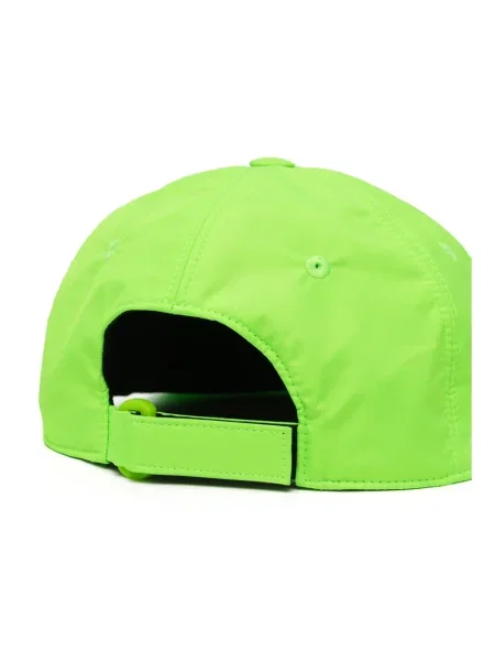 Czapka z daszkiem Stella Mccartney z logo zielona