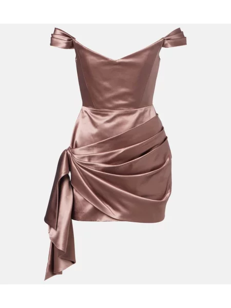 Rochie Alex Perry din satin roz
